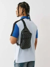 True Religion Men's Logo Monogram Sling Bag
