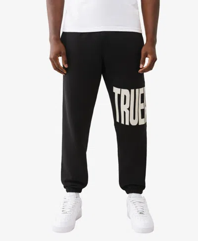 TRUE RELIGION MEN'S LOGO STANDARD JOGGER PANTS