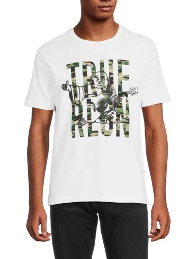 True Religion Men's Logo Tee In White