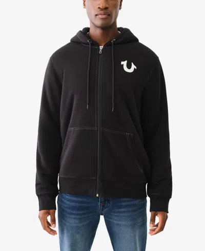 True Religion Men's Long-sleeve Hoodie In Black
