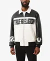 True Religion Men's Long Sleeve Racing Jacket In Black