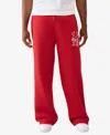 True Religion Men's Loose-fit Pull-on Sweatpants In Red