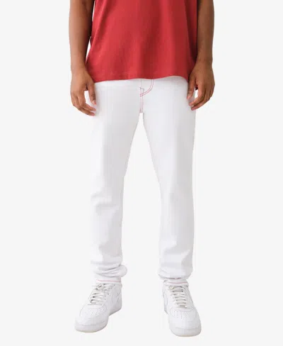 True Religion Men's Matt No Flap Ultra Skinny Jean In White