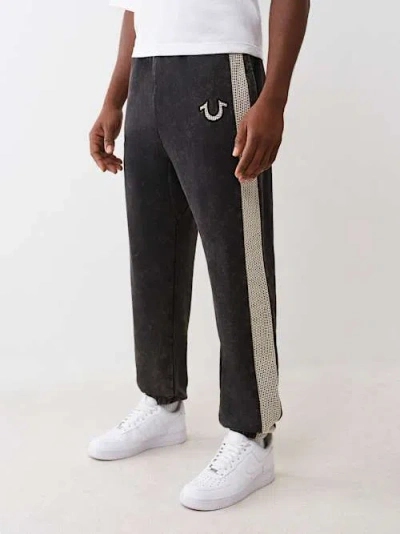TRUE RELIGION MEN'S MESH INSET JOGGER