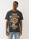 True Religion Men's Mfg Tiger Vintage T-shirt In Black