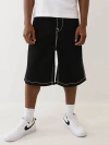 True Religion Men's Mikey Super T Baggy Af Shorts In Black