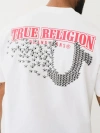 True Religion Men's Mini Buddha Horseshoe T-shirt In Animal Print