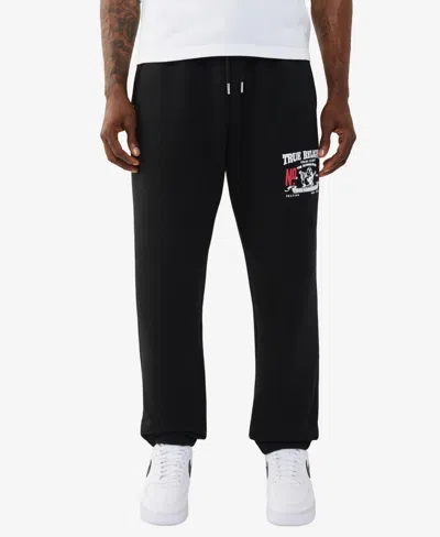 True Religion Men's Number One Logo Jogger Pants In Black