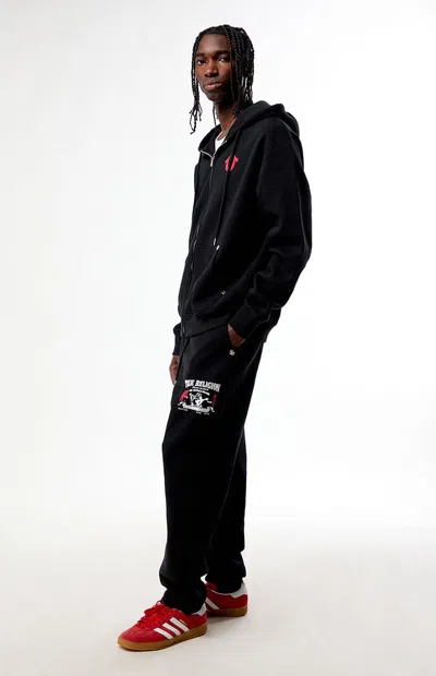 True Religion Men's Number One Srs Jogger Sweatpants In Black