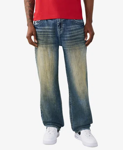 True Religion Men's Regular-fit Baggy Jeans In Blue