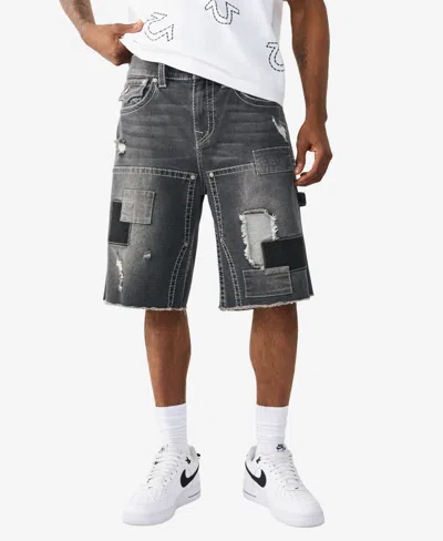 True Religion Men's Regular-fit Carpenter Fray Shorts In Gray