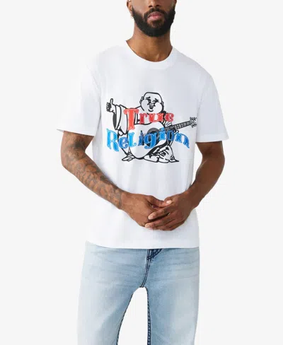 True Religion Men's Regular-fit Graphic T-shirt In White