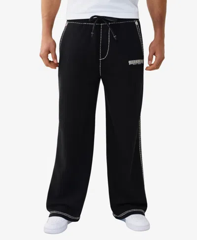 True Religion Men's Regular-fit Sweatpants In Black