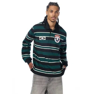 True Religion Men's Relaxed Rugby Long Sleeve Polo Shirt In Multi