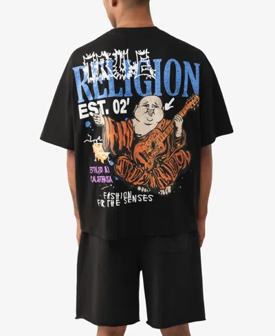 True Religion Men's Relaxed-fit T-shirt In Black