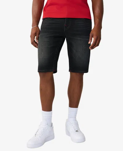 True Religion Men's Ricky Big T-flap Shorts In Black