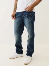 True Religion Rocco Super T No Flap Stretch Skinny Fit Jeans In Naos Dark In Blue