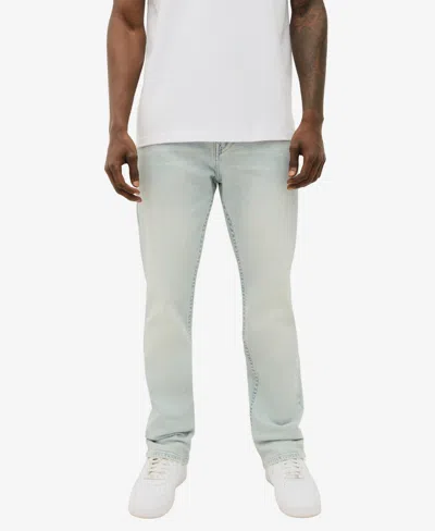 True Religion Men's Ricky Big T Straight Jeans In Drover Light Wash