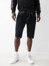 True Religion Ricky Flap Shorts Black In Blue