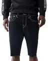 True Religion Ricky Flap Shorts Black In Black