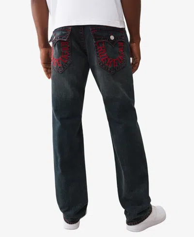 True Religion Men's Ricky Super T-stitching Jeans In Black
