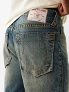 True Religion Men's Rocco Big T Heritage Horseshoe Skinny Jean