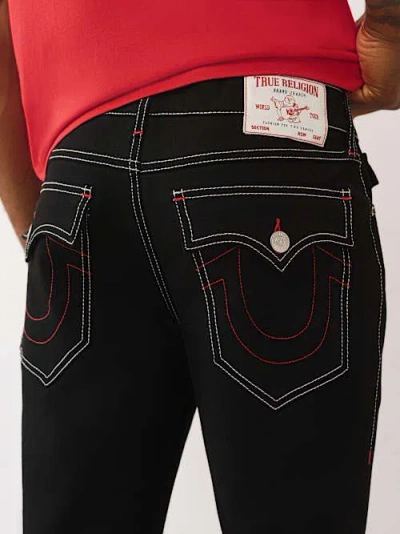 True Religion Men's Rocco Skinny Jean In Black