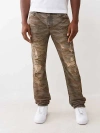 True Religion Men's Rocco Stacked Skinny Jean In Brown