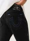 True Religion Men's Rocco Super T Skinny Jean 32 In Black