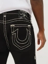 True Religion Men's Rocco Super T Skinny Jean 32" In Black