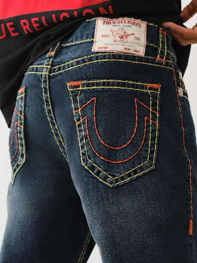True Religion Men's Rocco Super T Skinny Jean " In Multi