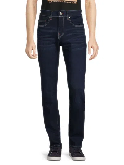 True Religion Vinny Ultra Baggy Big T Flap Jeans In Black