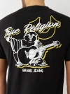 True Religion Men's Script Logo Buddha T-shirt