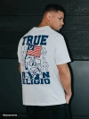 True Religion Men's Shoey Flag T-shirt