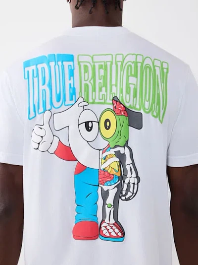 True Religion Men's Shoey X-ray T-shirt In White