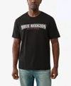 True Religion Men's Short-sleeve Flock Buddha T-shirt In Black
