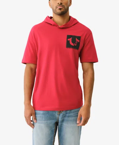 True Religion Hooded Cotton Graphic T-shirt