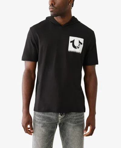 True Religion Hooded Cotton Graphic T-shirt