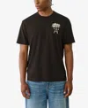 True Religion Palm Tree Tee In Black