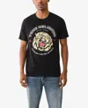 True Religion Men's Short Sleeve Tiger Face T-shirt In Multi