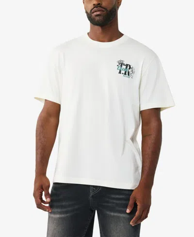 True Religion Men's Sport Logo T-shirt In White
