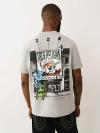True Religion Men's Spray Paint Signage Graphic T-shirt In White