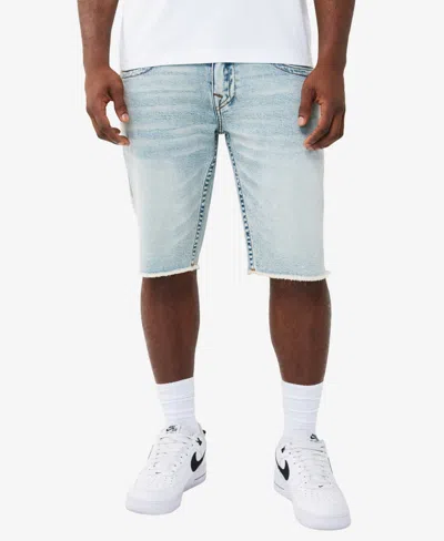 True Religion Men's Straight-fit Hem Shorts In Brown