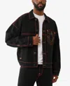True Religion Men's Super T Boxy Denim Jacket In Black