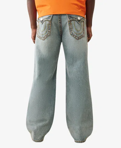 True Religion Men's Super T-stitching Jeans In Blue