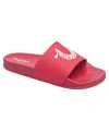 True Religion Men's Ti Logo Slide In Red