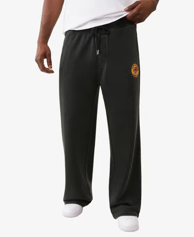 True Religion Baggy Cotton Blend Sweatpants In Green
