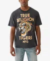 True Religion Men's Mfg Tiger Vintage T-shirt In Black
