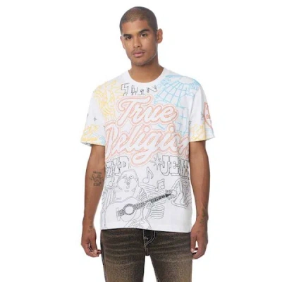 True Religion Trophy Graphic T-shirt In Multi