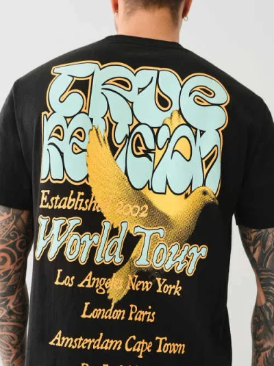 True Religion Men's True Dove Puff Print T-shirt